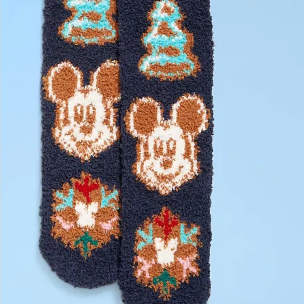 Old Navy Holiday Disney Cozy Socks